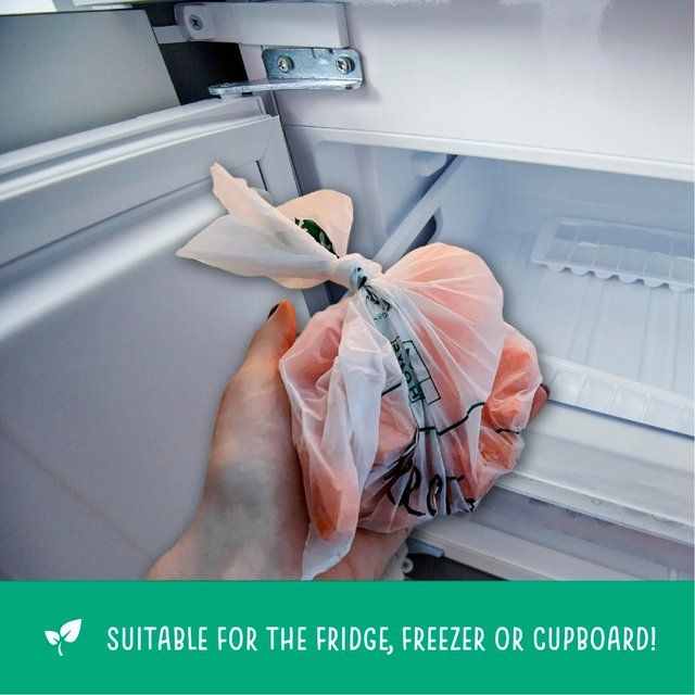 Eco Green Living Certified Compostable 2L Freezer Bags for Food Storage 35 per pack