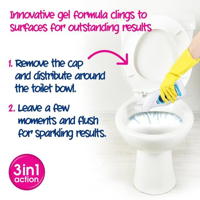 Ecozone 3 in 1 Ocean Breeze Toilet Cleaner 750ml