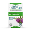 Living Nutrition milk thistle capsules 60 imported from the UK