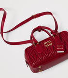 Miu Miu nappa leather Matelassé Arcadie top-handle bag, UK version