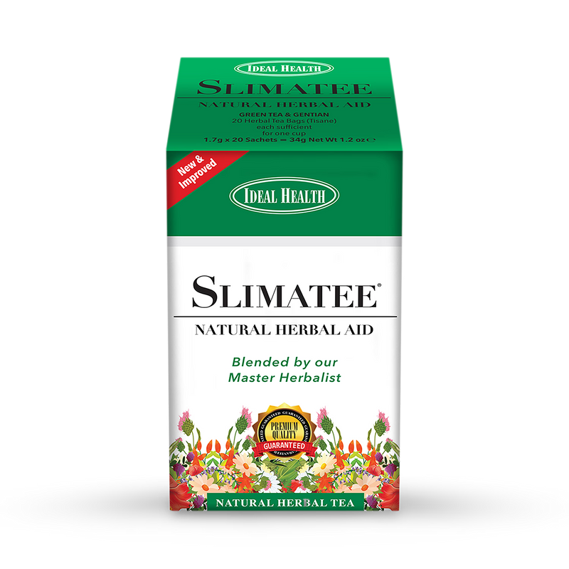 Ideal Health Slimatee Green Tea Gentian 10 Tea Bags
