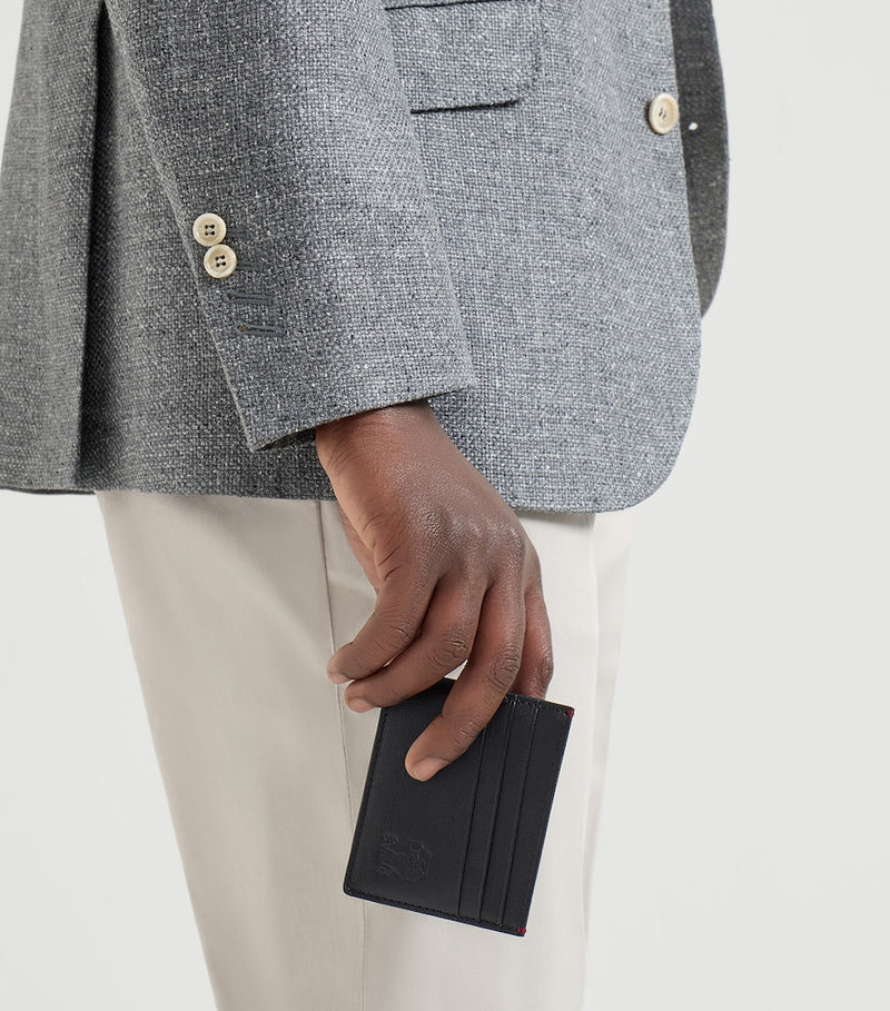 Brunello Cucinelli card holder 6 slots, imported from the UK