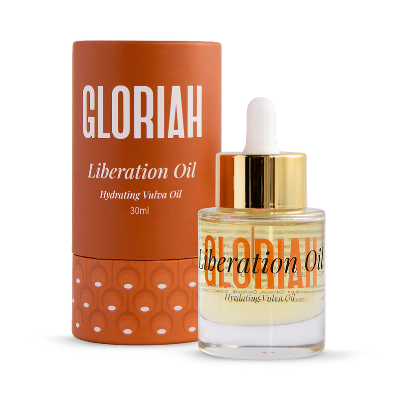 GLORIAH Liberation Oil vaginal moisturiser 40ml, imported from the UK