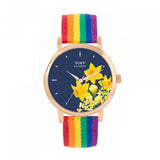 Superdrug Toff London Ladies Marie Curie Yellow Daffodil Flower Watch- Buy online at McGrocer