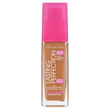 Superdrug Lasting Perfection Satin Foundation Caramel Cool 14C Foundation- Buy online at McGrocer