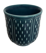 Harrods Gien Earthenware Espresso Cup 6cm- Buy online at McGrocer