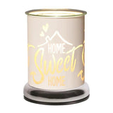 Superdrug Aroma Electric Touch Wax Melter Home Sweet Home 17cm White- Buy online at McGrocer