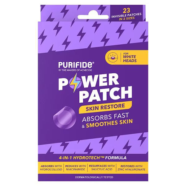 Acnecide Purifide whitehead patches 23ct, imported from the UK