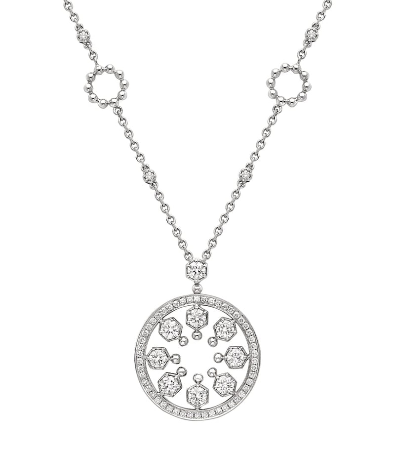 Boodles Circus pendant necklace white gold diamonds, UK version