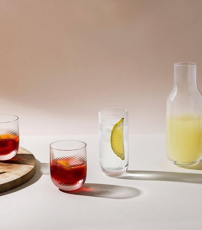Richard Brendon Optic Clear Tumblers 350ml set, imported from the UK