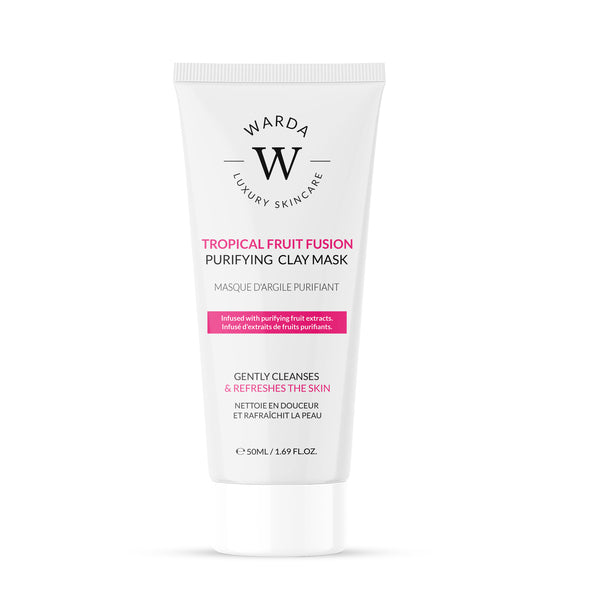 Warda Tropical Fruit Fusion clay mask 50ml, imported from the UK