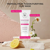 Warda Tropical Fruit Fusion clay mask 50ml, imported from the UK