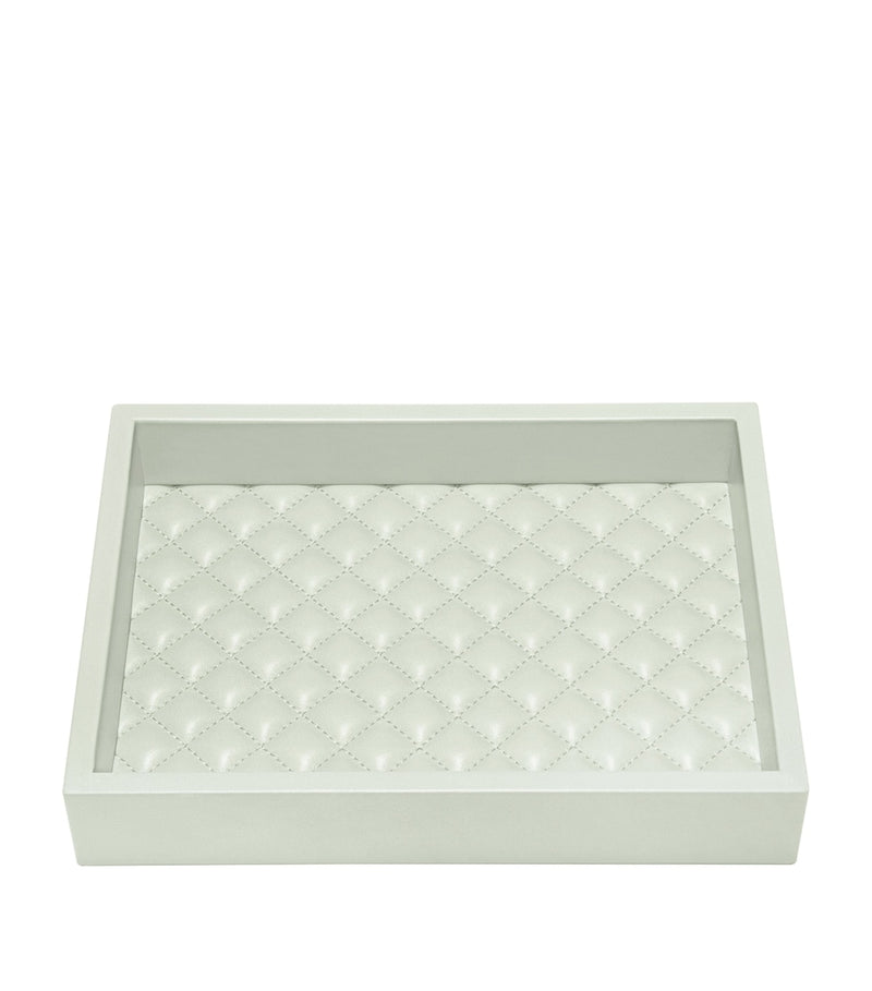 Riviere large quilted tray in nappa leather, UK version