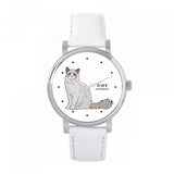Superdrug Toff London White Ladies Ragdoll Cat Watch- Buy online at McGrocer