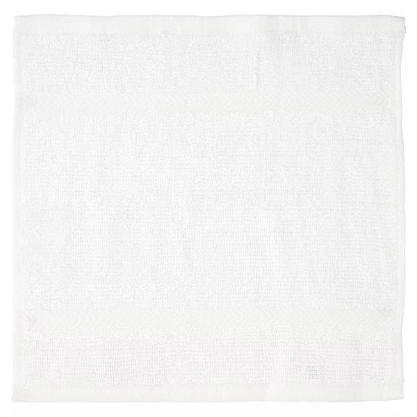 Superdrug Flannel White Cleaning Cloth For Bathroom Use (British brand)