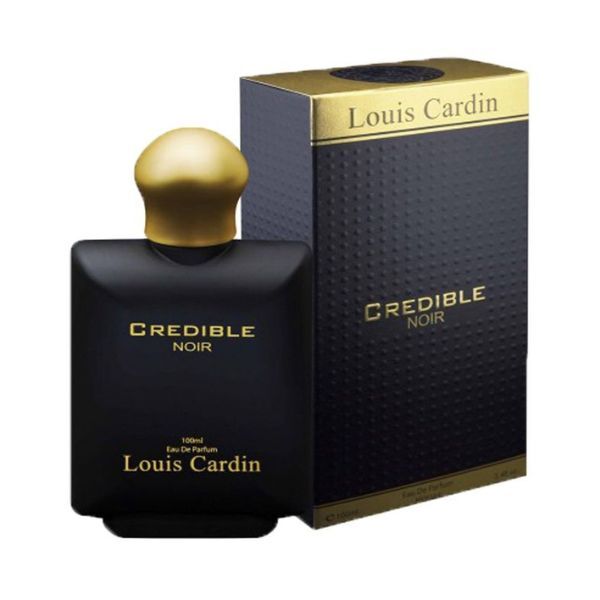 Louis Cardin Credible Noir Eau de Parfum 100ml, imported from the UK
