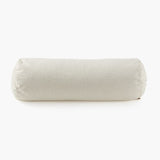 Myga cream buckwheat bolster pillow for yoga and meditation, imported from the UK