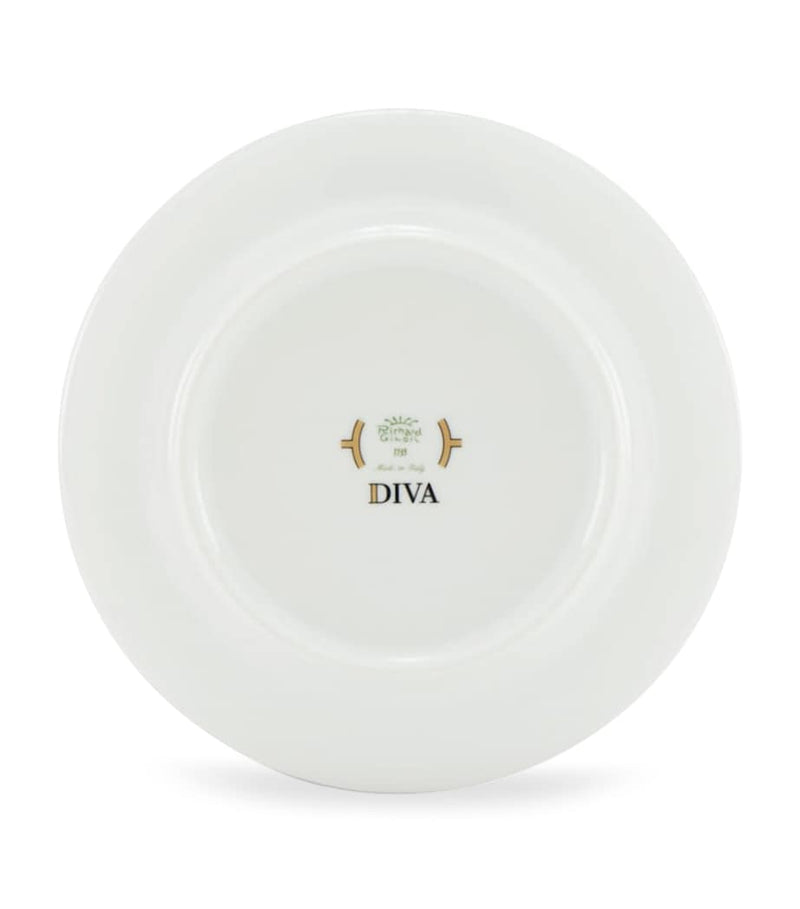 Ginori 1735 Celeste teacup and saucer set, UK version