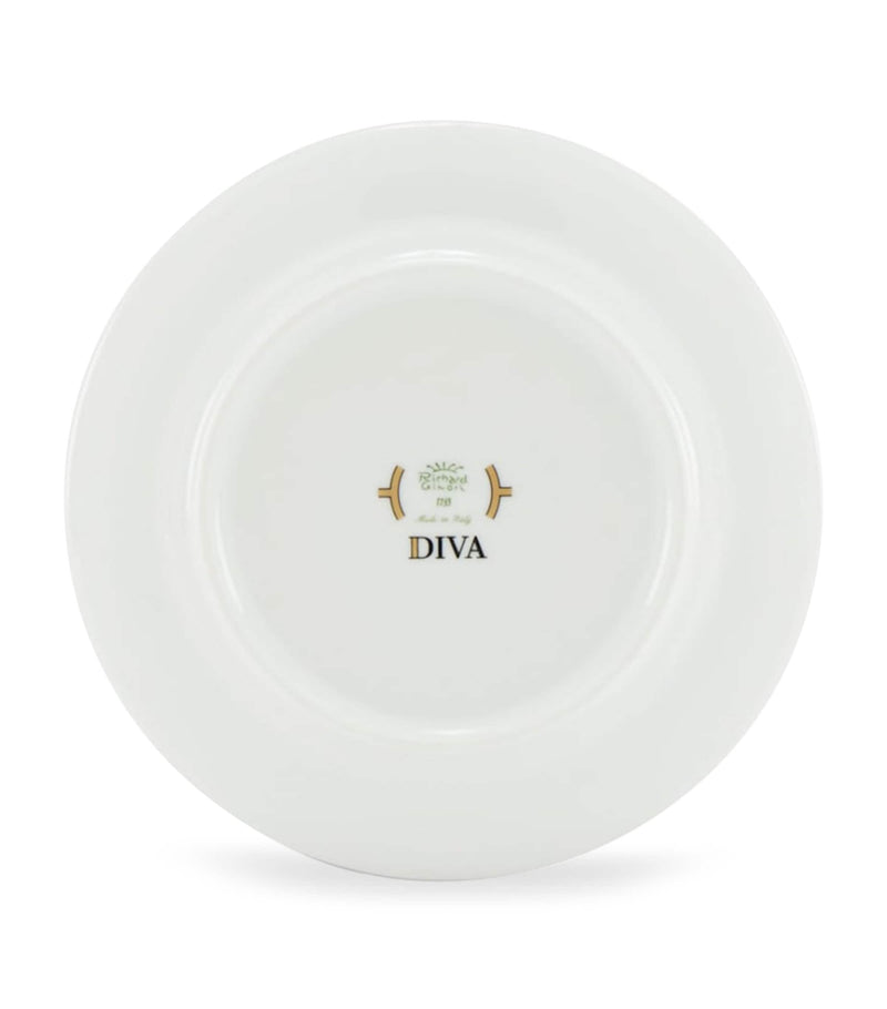 Ginori 1735 Celeste teacup and saucer set, UK version