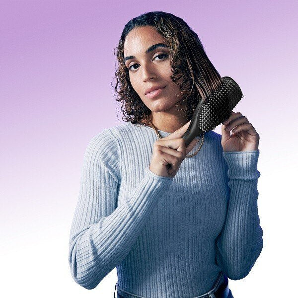 Tangle Teezer Large Ultimate Detangler Thick Curly Cappucino GOODS Superdrug