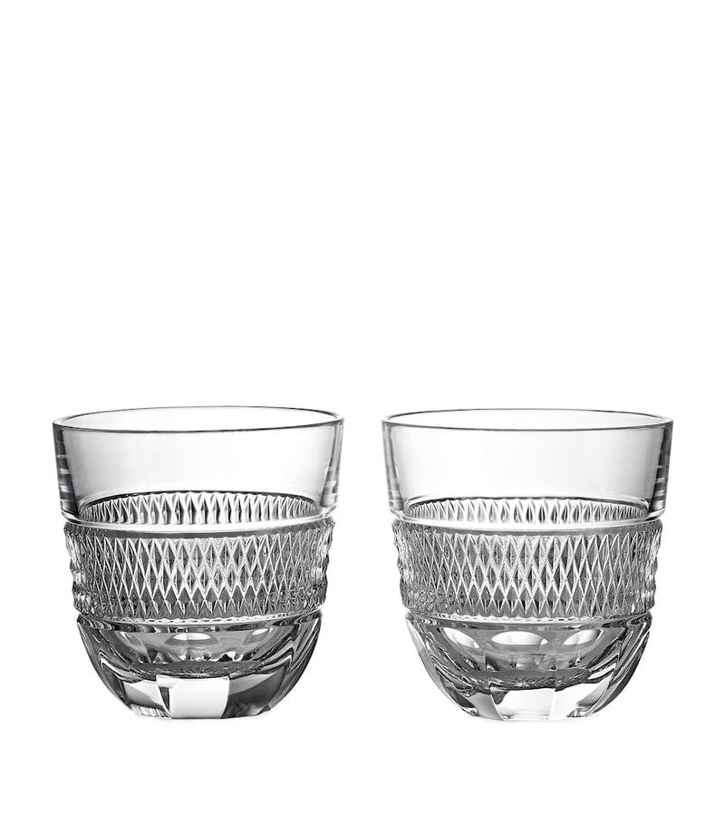 Waterford Copper Coast crystal tumblers set of 2 (British brand)