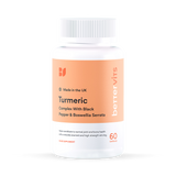 Holland & Barrett Turmeric Complex with Black Pepper & Boswellia Serrata Dietary Supplement, 60 Capsules- Buy online at McGrocer