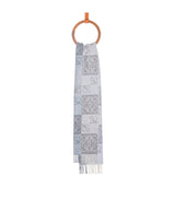 Harrods LOEWE Wool-Cashmere Anagram Scarf- Buy online at McGrocer