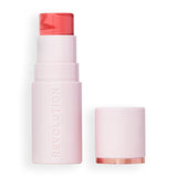 Superdrug Revolution Skin Silk Marble Blush Stick Pinched Light Pink- Buy online at McGrocer