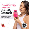 Novomins Women's Bio-Balance Strawberry Flavoured Probiotic Gummies 60 Gummies, imported from the UK