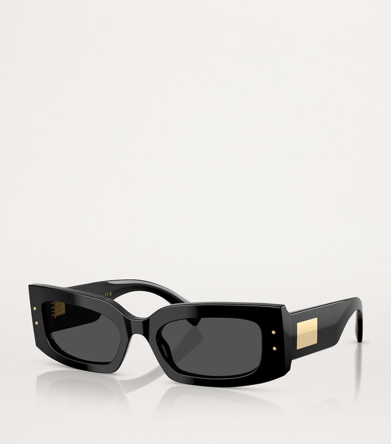 Dolce&Gabbana rectangular acetate sunglasses, UK version