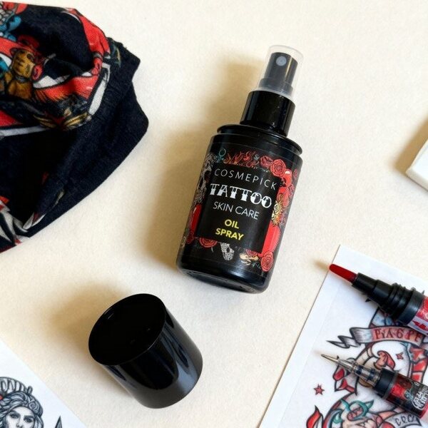 COMSEPICK tattoo oil spray 2x50ml for healed tattoos (British brand)
