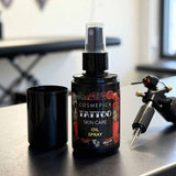 COMSEPICK tattoo oil spray 2x50ml for healed tattoos (British brand)