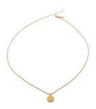 Monica Vinader gold vermeil pendant necklace, imported from the UK