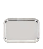 Greggio silver plated Georgian rectangular tray 39cm x 26cm, UK version