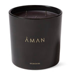 AMAN nourishing candle 700g with bergamot and jasmine scents - British product
