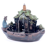 Superdrug Myga Backflow Incense Burner Fishing Pond Ceramic Diffuser- Buy online at McGrocer
