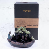 Myga Backflow Incense Burner Fishing Pond, imported from the UK