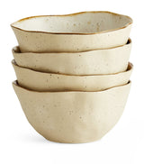 Harrods Soho Home Emden Set of 4 Cereal Bowls (14cm)- Buy online at McGrocer