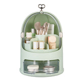 Livingandhome desktop makeup organizer green 25x38cm, UK version
