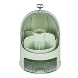 Livingandhome desktop makeup organizer green 25x38cm, UK version