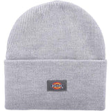 Dickies grey cuffed beanie hat acrylic knit - British product