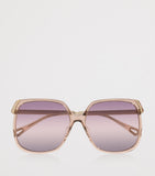 Chloé CH0286S rectangular acetate sunglasses - British product