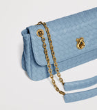 Bottega Veneta Madison shoulder bag in Intrecciato leather, made in Italy