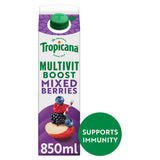 Tropicana Multivit Boost Mixed Berries 850ml GOODS ASDA