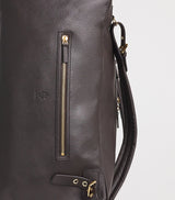 Harrods Leather Duffel Bag with Adjustable Straps, Approx. 31.5 x 31.5 x 31 cm- Buy online at McGrocer