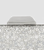 Jimmy Choo cloud clutch bag crystal embellished chain strap (British brand)