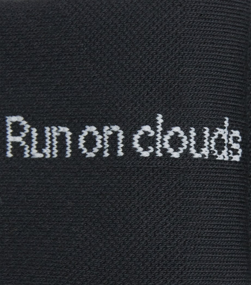 On Logo Socks pack of 3 organic cotton, imported from the UK