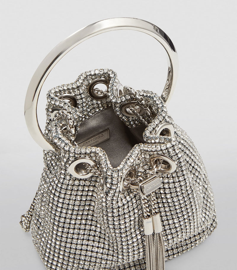 Jimmy Choo Micro Bon Bon top-handle bag (British brand)