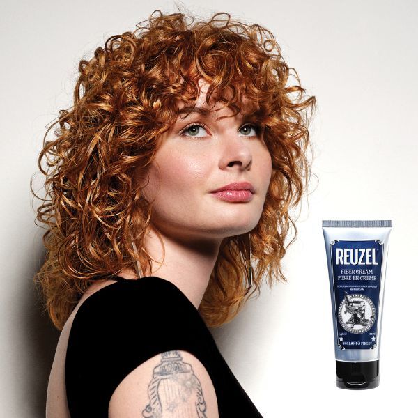 Reuzel fiber cream strong hold natural finish 100ml, imported from the UK
