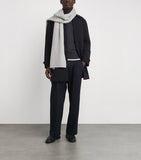 Le Bonnet lambswool and angora classic scarf (British brand)